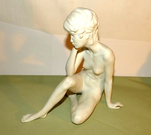 Kaiser porzellan figur frau - porzellan,
