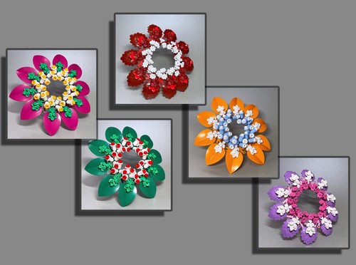 Lego pflanzen blumen kranz - blumen,