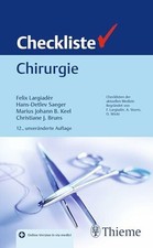 Checkliste Chirurgie (Checklisten Medizin) Buch Thieme