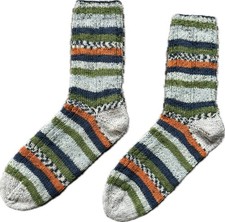 handgestrickte Wollsocken Gr. 41-43 Herren-Damen-Socken Stricksocken Unikat