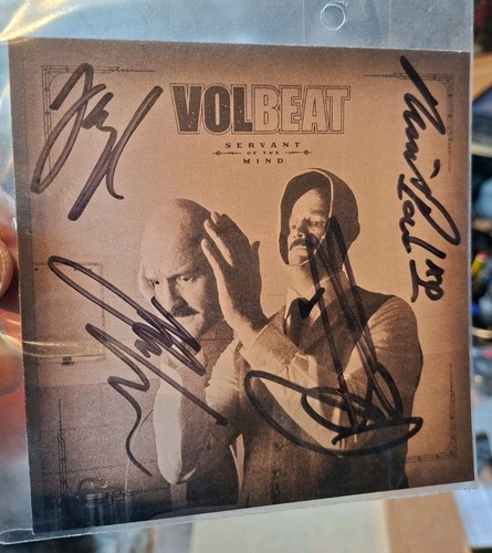 Volbeat autographed signed art - autographed,