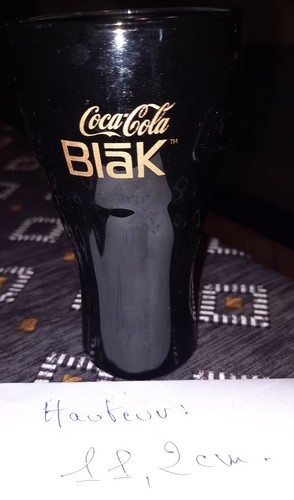 Glas coca cola blak - coca,