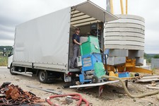 Einblasdämmung fertig