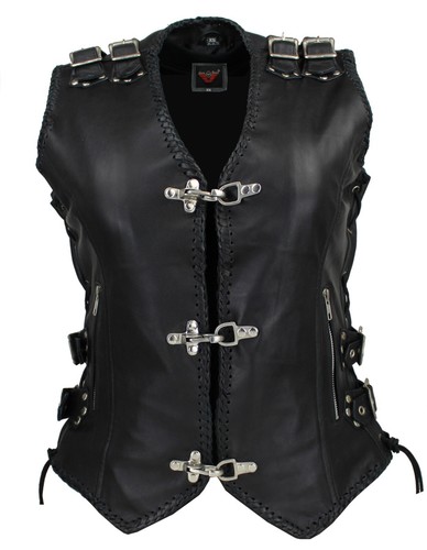 Damen lederweste motorrad - damen,