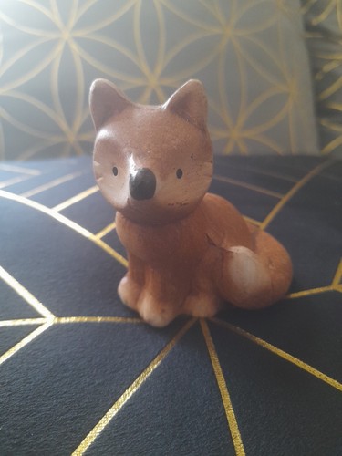Niedliche fuchs keramik figur - niedliche,