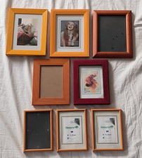 Konvolut 8 Bilderrahmen Holz /