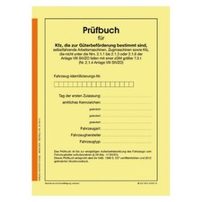 Prüfbuch Lkw über 7,5 t DIN