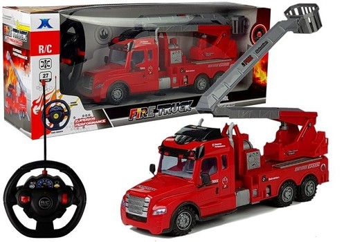 Feuerwehrauto mit leiter c - feuerwehrauto, r/c