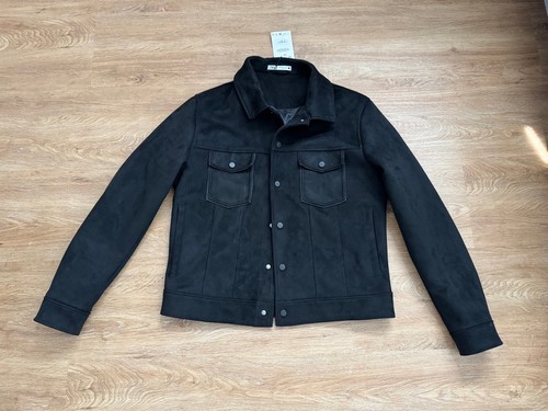 Herren jacke wildlederoptik - jacke,