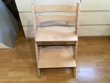 Stokke Tripp Trapp  Triptrap whitewash weiß Hochstuhl Newborn fähig Kippschutz☘️