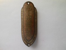 SIMSON Fahrrad Steuerkopfschild, Emblem, bicycle head badge, plaque velo