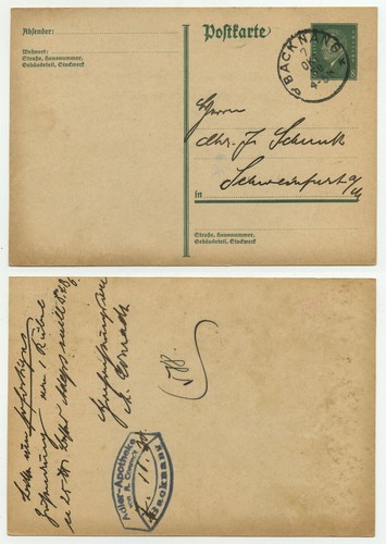 82943 ganzsache 181 - 82943,