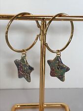 Ohrringe Teilweise aus Polymer Clay  Handgefertigt