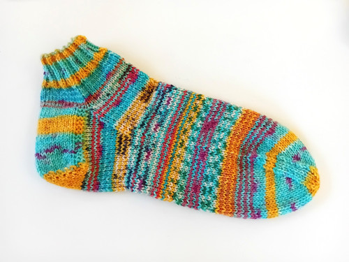 Selbstgestrickte socken opal - selbstgestrickte,