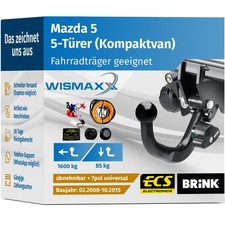 ANHÄNGERKUPPLUNG für Mazda 5