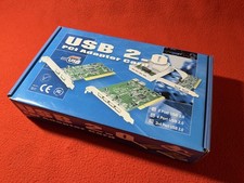 SEALED - USB 2.0 PCI Adapter Card – 2+4 Port Erweiterungskarte Hi-Speed 480Mbps 