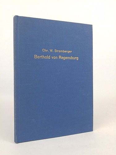 Berthold von regensburg der - von, regensburg,