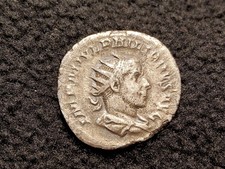 Roman Silver Coin, Silver