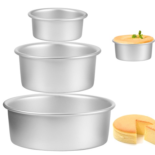 3er set rund - set, backformen