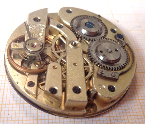 Antikes taschenuhrwerk - antikes,