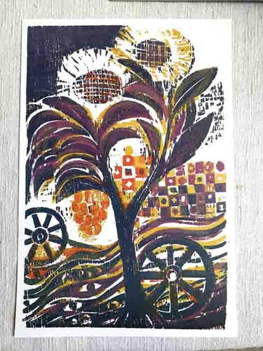 Kunstblatt zweiklang andreas - kunstblatt, "zweiklang"