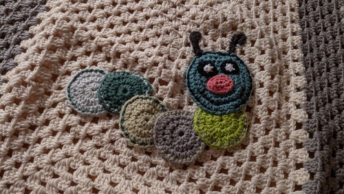 Babydecke gehäkelt