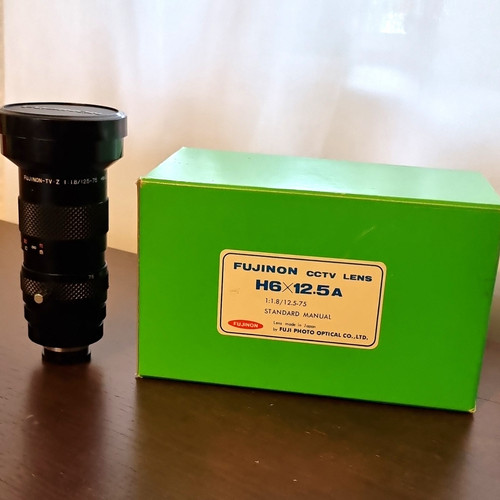 Fujinon h6x12 cctv - h6x12.5a, cctv-objektiv