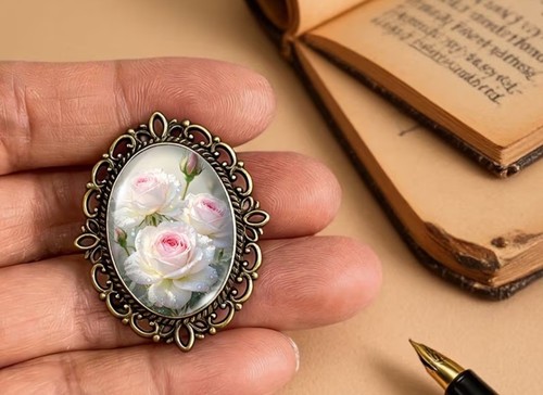 Wunderschöne vintage brosche - wunderschöne,
