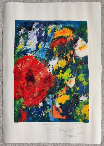 Bild glück rote - rote, blume