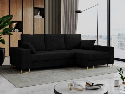 Form sofa mit schlaffunktion - l-form,