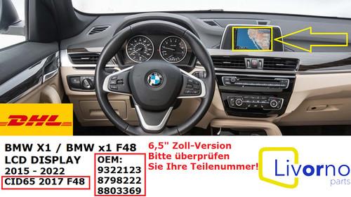 Bmw f48 lcd - x1, display