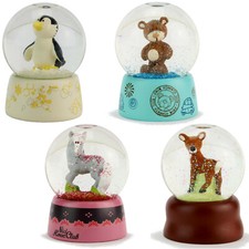 NICI kleine Schneekugel Schüttelkugel Glaskugel mit Schneeflocken 6cm groß