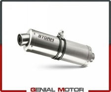 Auspuff Storm by Mivv Schalldampfer Oval Stahl Suzuki Gsf 600 Bandit 1995 > 2004