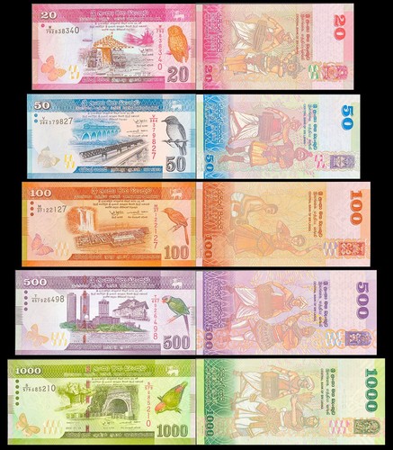 Set sri lanka banknote - 20, 50