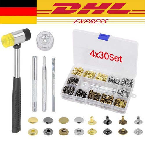 Druckknopf set mit zange - mit,