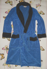 Bademantel Hausmantel Jeunesse Frottier von Luca S/M schwere Qualität