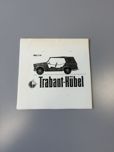 Kranich modellbogen trabant - kranich,
