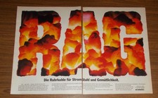 Seltene Werbung Ruhrkohle AG