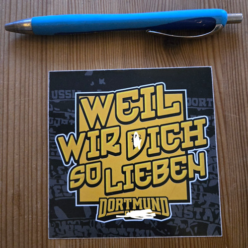 Borussia dortmund aufkleber - dortmund,