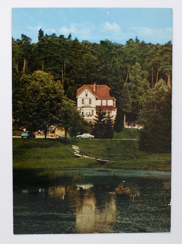 Postkarte bad orb im - bad,
