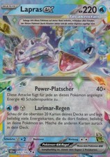 Lapras-ex 032/142 Stellarkrone Pokemon Karte Deutsch