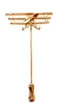 Doppeldecker Plastronnadel