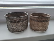 aufbewahrung boxset Aus stoff Klein Ø14&12, H9 Wie Neu