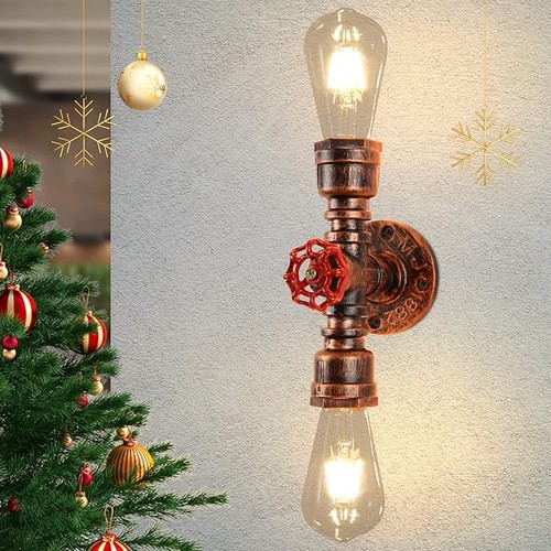 Wandlampe vintage flammige - vintage, 2-flammige