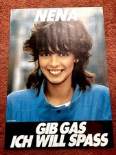 Gib Gas ich will Spass Kinoplakat Poster A1, GEROLLT, Nena, Markus, Dall