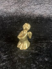 Kerzenständer Kerzenhalter Massiv Messing Engel Motiv Prunkvoll Vintage Rarität 