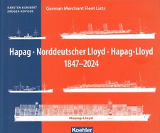 Hapag - Norddeutscher Lloyd - Hapag-Lloyd 1847-2024 Handbuch/Schiffe/Typen/Buch