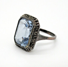 Original ART DECO Ring 800