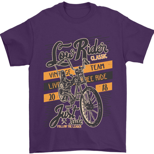 Low rider classic chopper - rider,