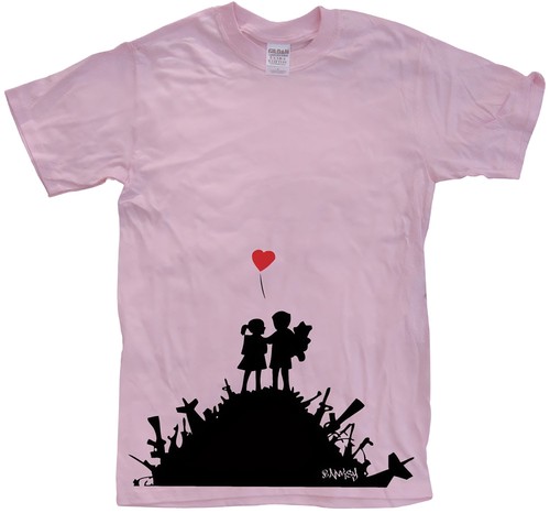 Banksy finally shirt - finally, t-shirt